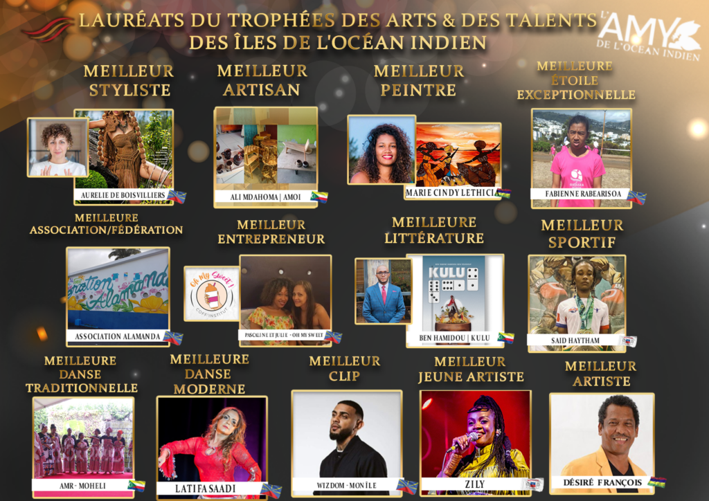 Les talents de l’Océan Indien à l’honneur lors des Trophées 2025