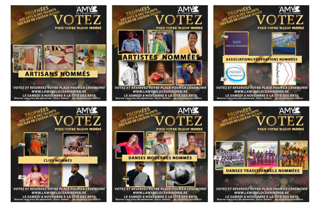 Ouverture officielle des votes des Trophées des Arts et des Talents des Îles de l’Océan Indien