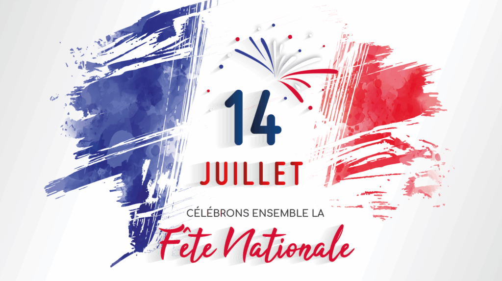 Joyeux fête nationale du 14 juillet avec LAMY