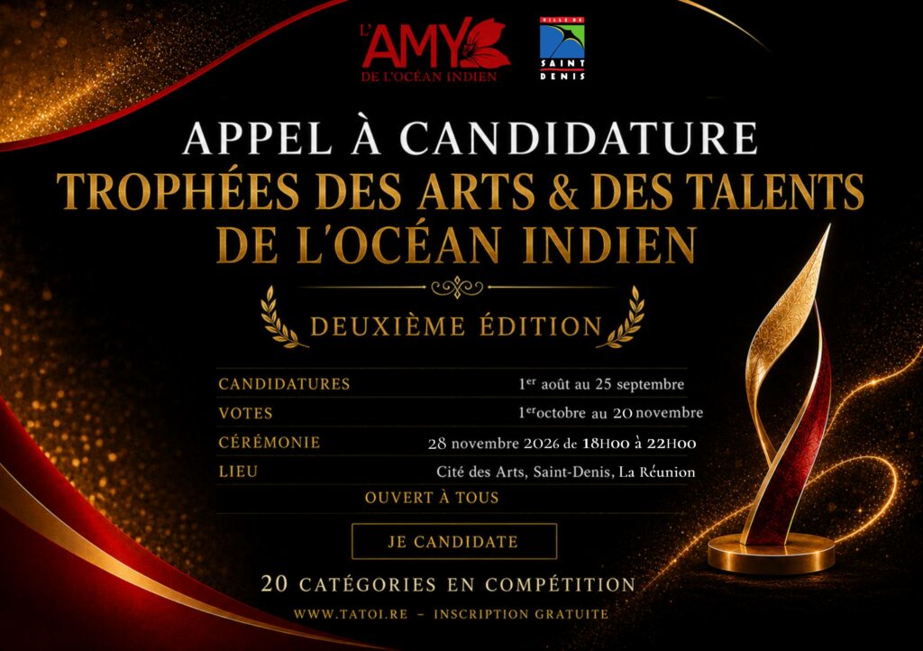 Lancement de la 2ᵉ édition des Trophées des Arts & des Talents de l’Océan Indien